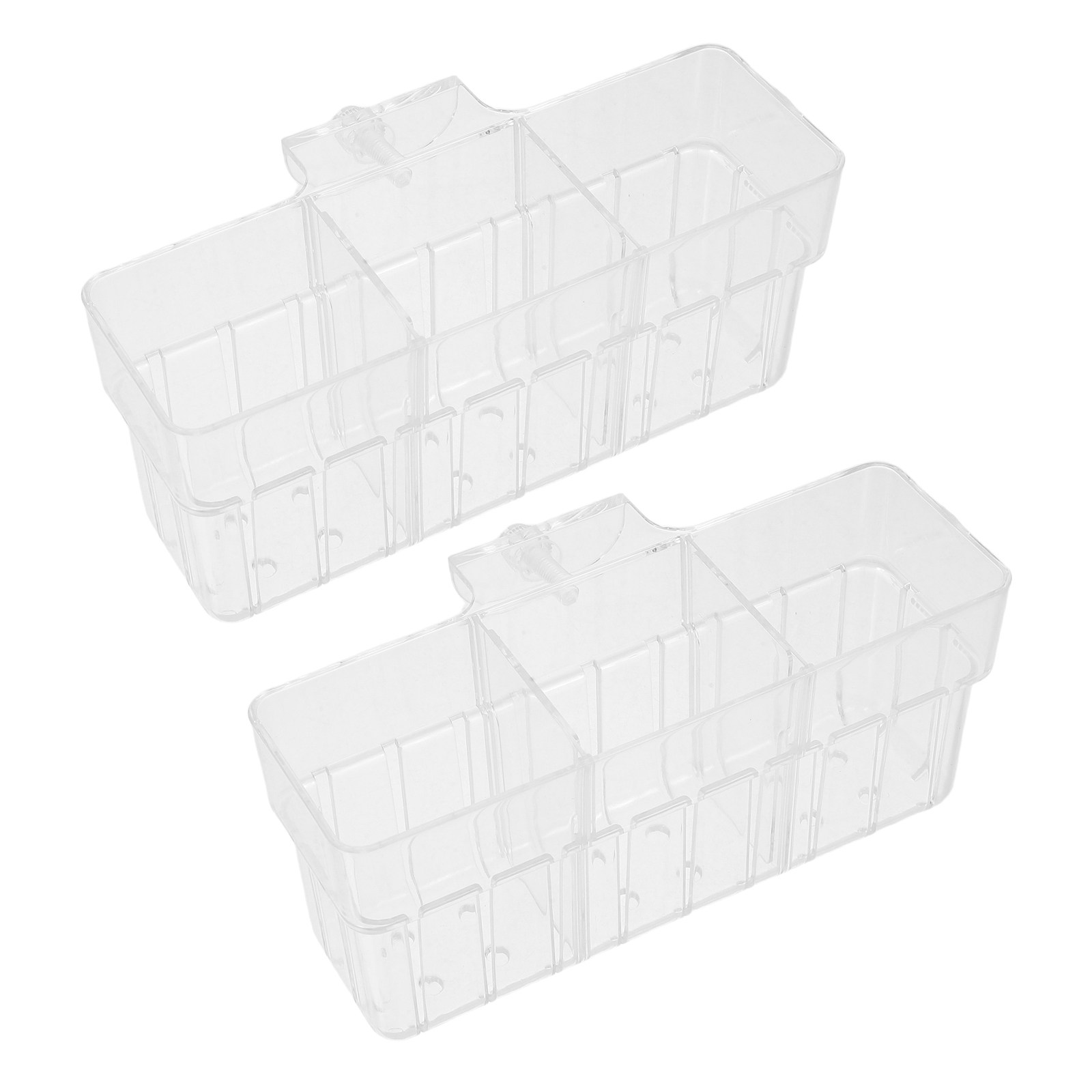 Aquarium Plants - 2Pcs Hydroponic Plant Racks Transparent Three
