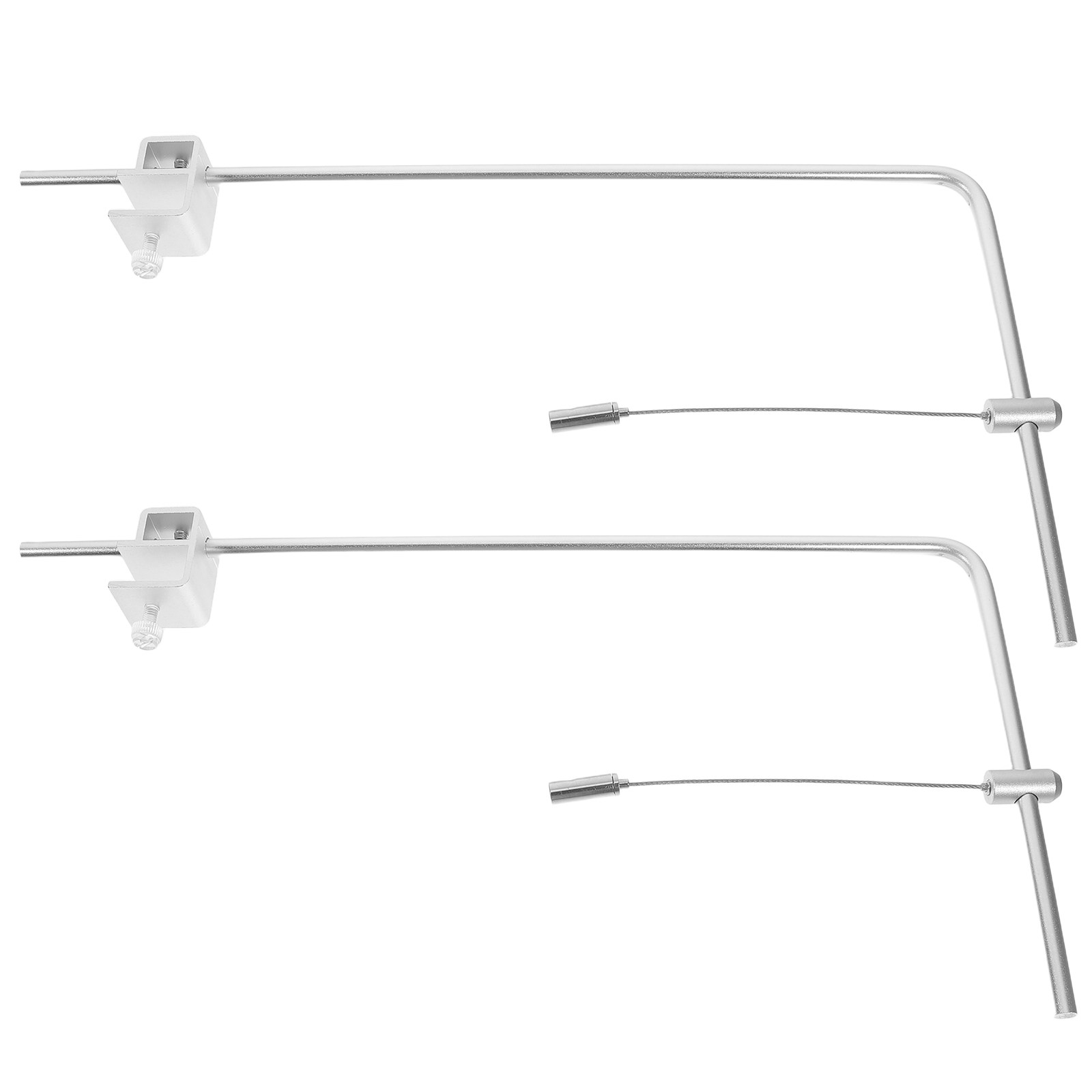 Planted Aquarium Freshwater - 2Pcs Adjustable Aquarium Light Mount Aluminum