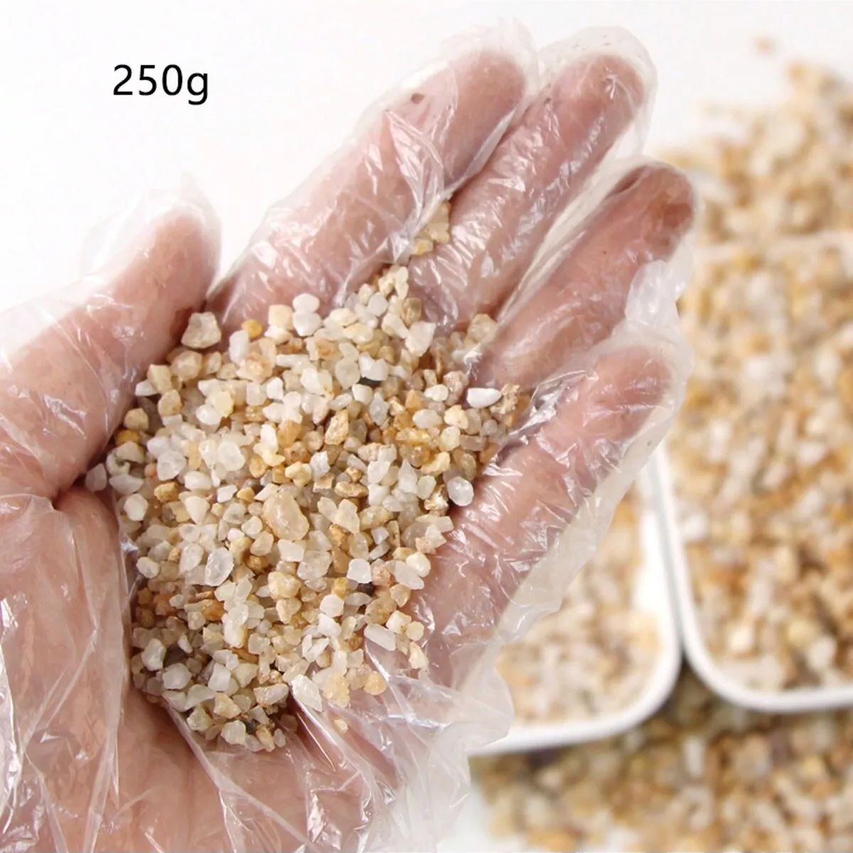1pc-250g Natural Crystals Grav - Aquarium Plant Gravel 评论和价格