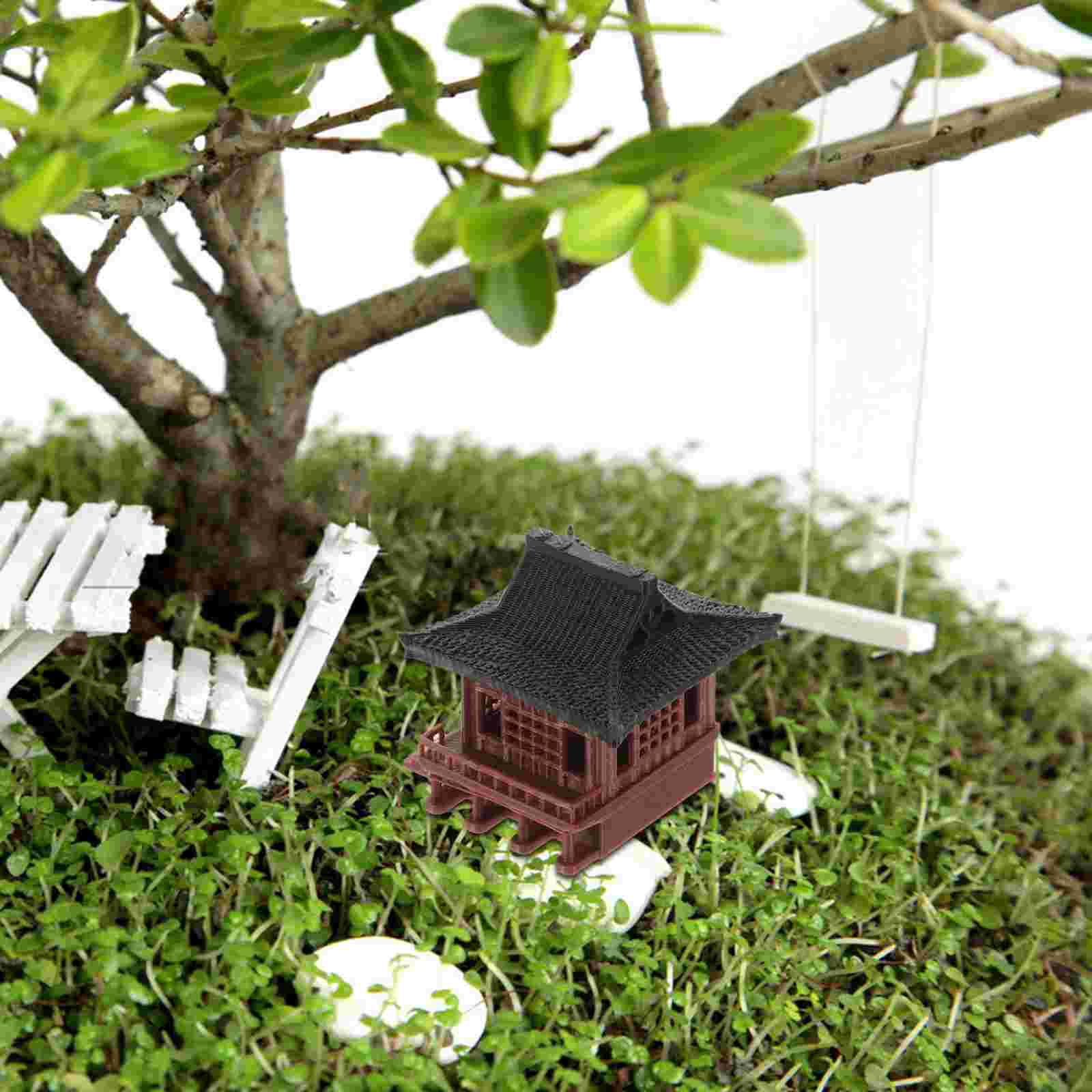 Pavilion Statue Outdoor Pagoda - Aquarium Planting Ideas 评论和价格