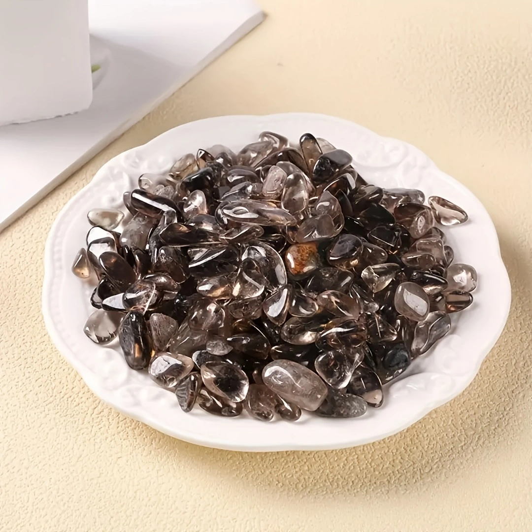 Smoky Quartz Crystal Chips,Irr - Aquarium Plant Gravel 评论和价格