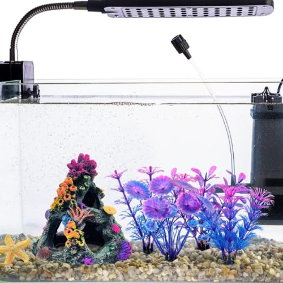 Fish Tank Decoration Set, Aqua - Aquarium Plants 评论和价格
