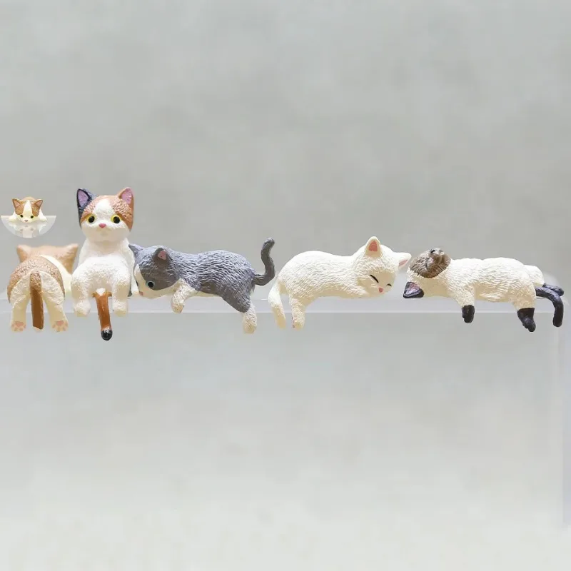 Cute Cartoon Cat Decor PVC Hom - Aquarium Planting Ideas 评论和价格