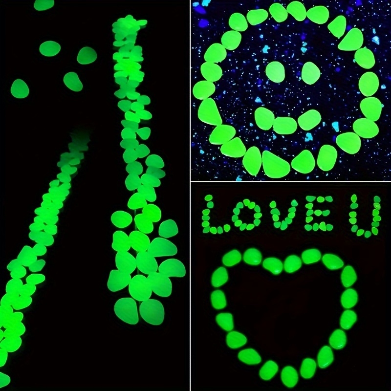 Glowing pebbles100-500pcsLumin - Aquarium Plants Book 评论和价格