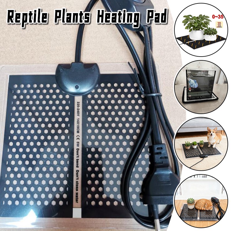 28x28cm Reptile Heat Mat Plant - Aquarium Plants 评论和价格