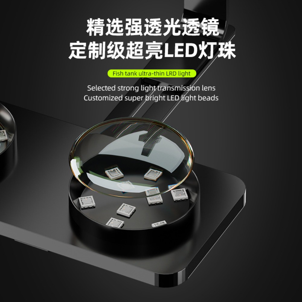 Clip On LED Aquarium Light 24/ - Planted Aquarium Freshwater 评论和价格