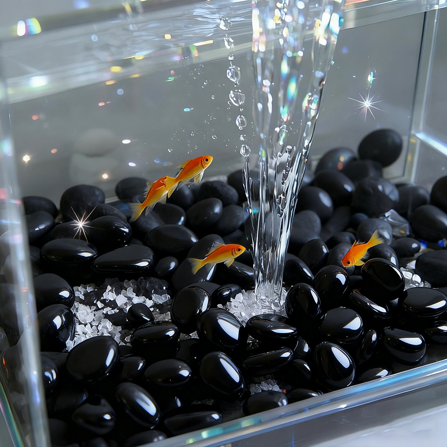 200g Black High Polished Natur - Aquarium Planting Ideas 评论和价格