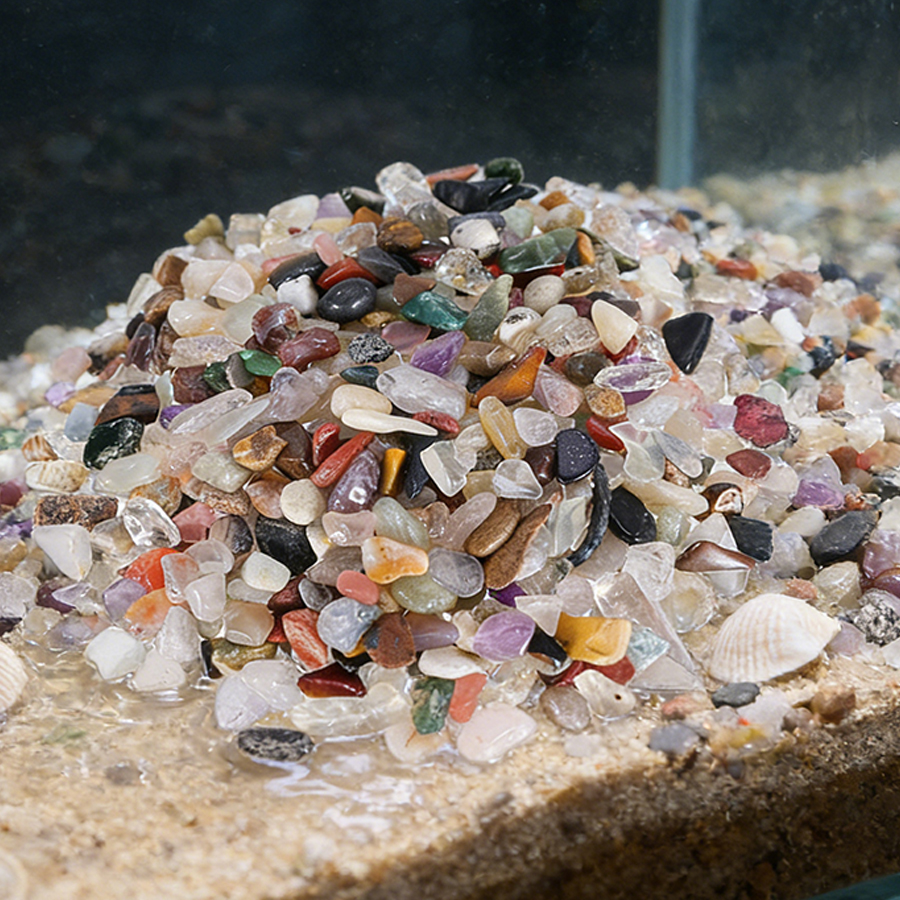 100g Mixed Color Gravels Stone - Aquarium Plant Gravel 评论和价格