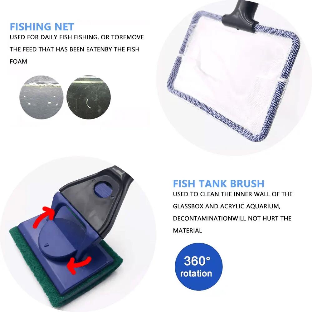 5in1 Aquarium Cleaning Tool Pl - Aquarium Plant Gravel 评论和价格