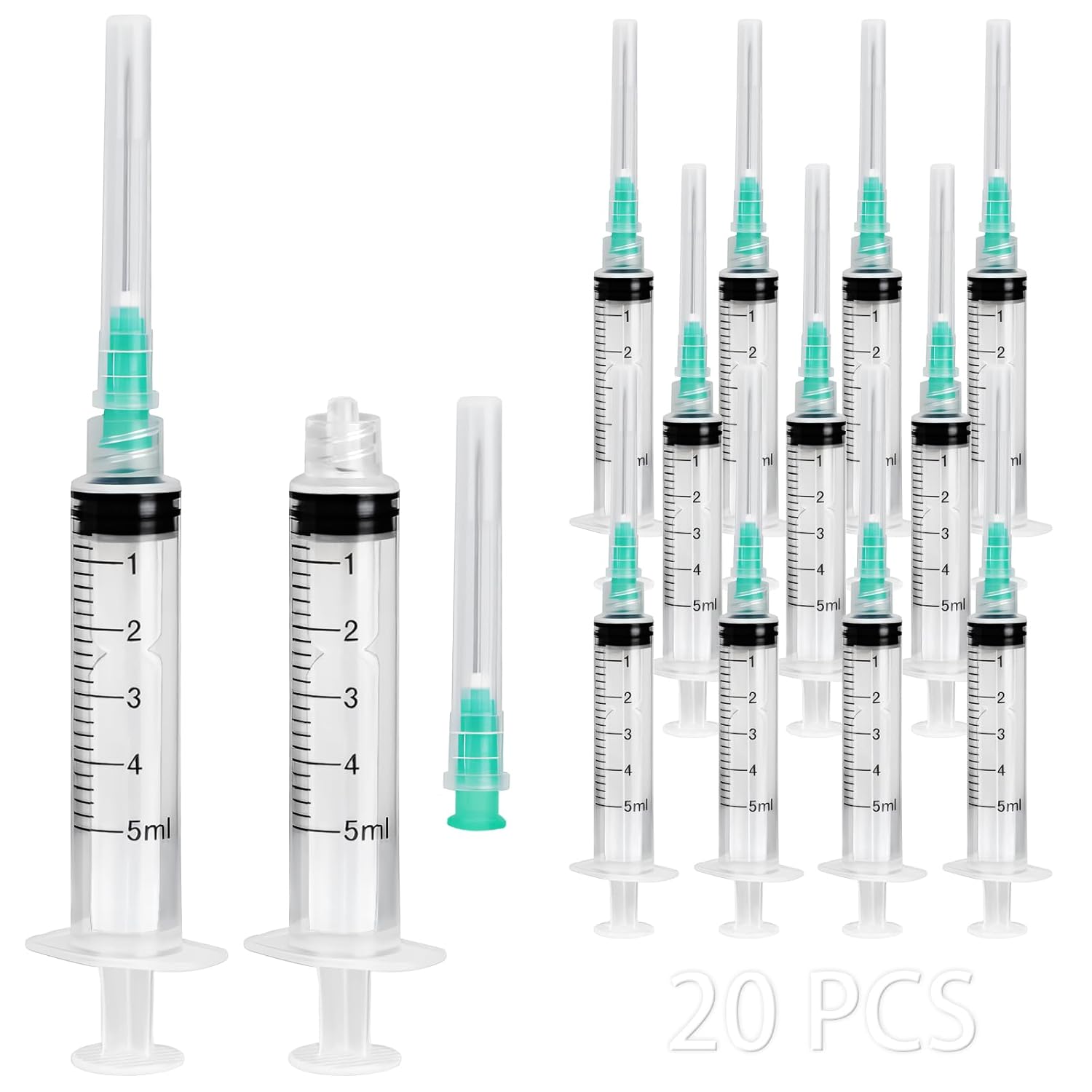 50 Pieces of 5ml Luer-Lock Syr - Aquarium Plants 评论和价格