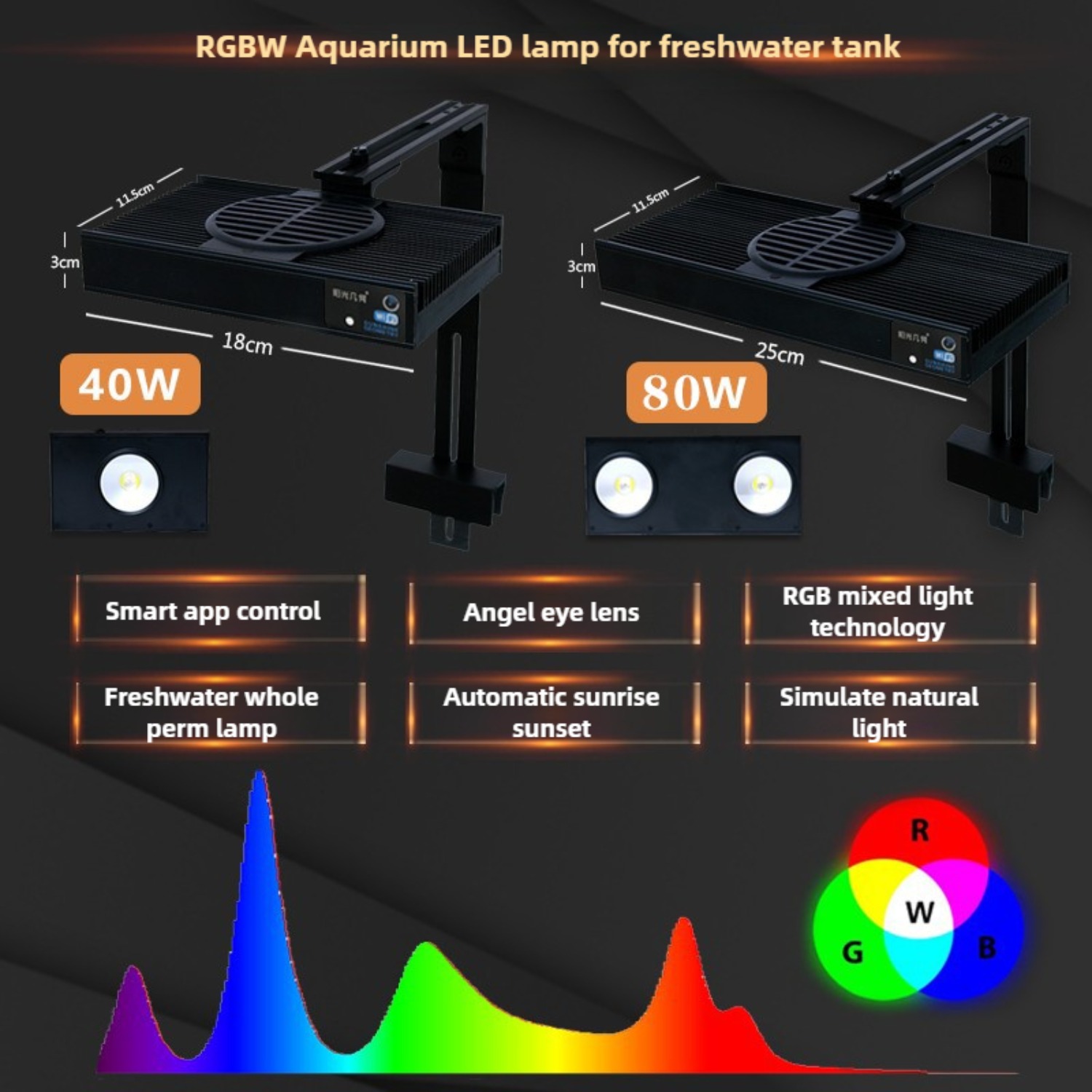 LED Aquarium Light,Planted Tan - Planted Aquarium Freshwater 评论和价格