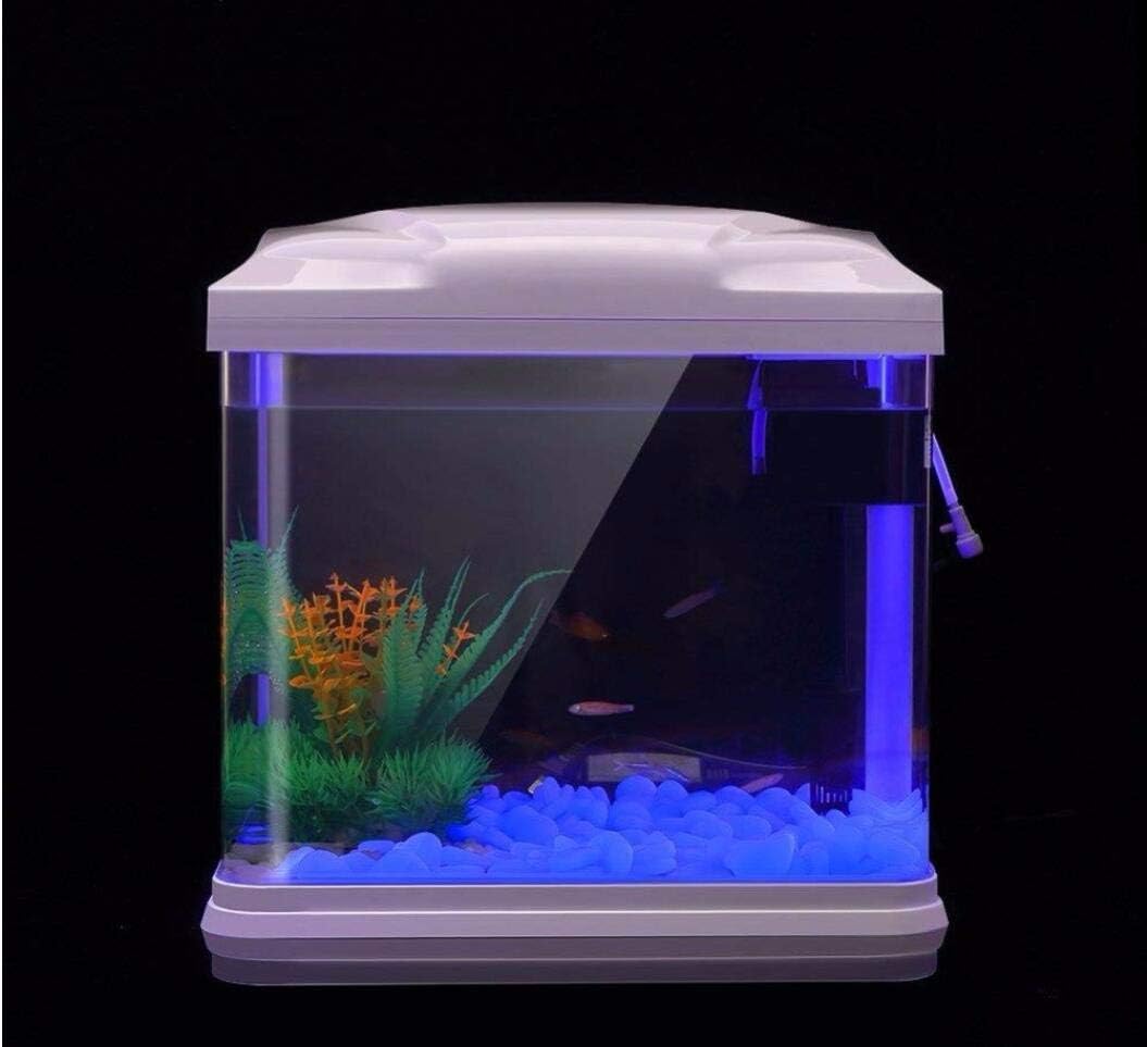 Fish Tank Rocks Glow Blue Pebb - Aquarium Plants 评论和价格