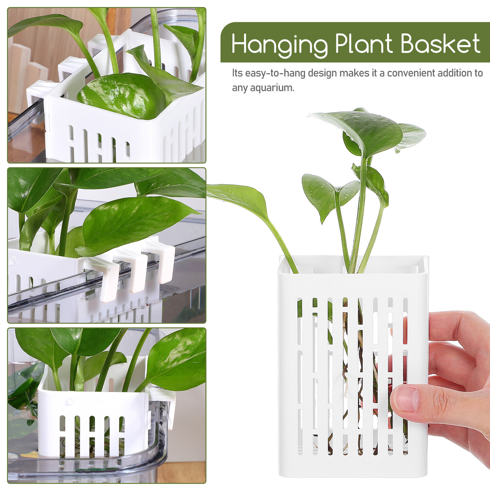 2pcs Aquarium Plant Baskets Pl - Aquarium Plants 评论和价格