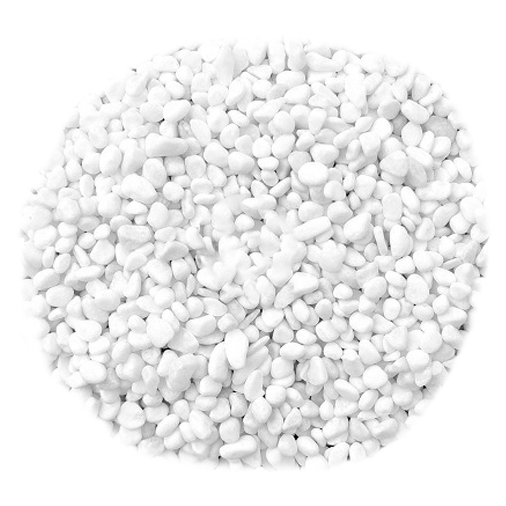 1Set White Decorative Stone Aq - Aquarium Plant Gravel 评论和价格