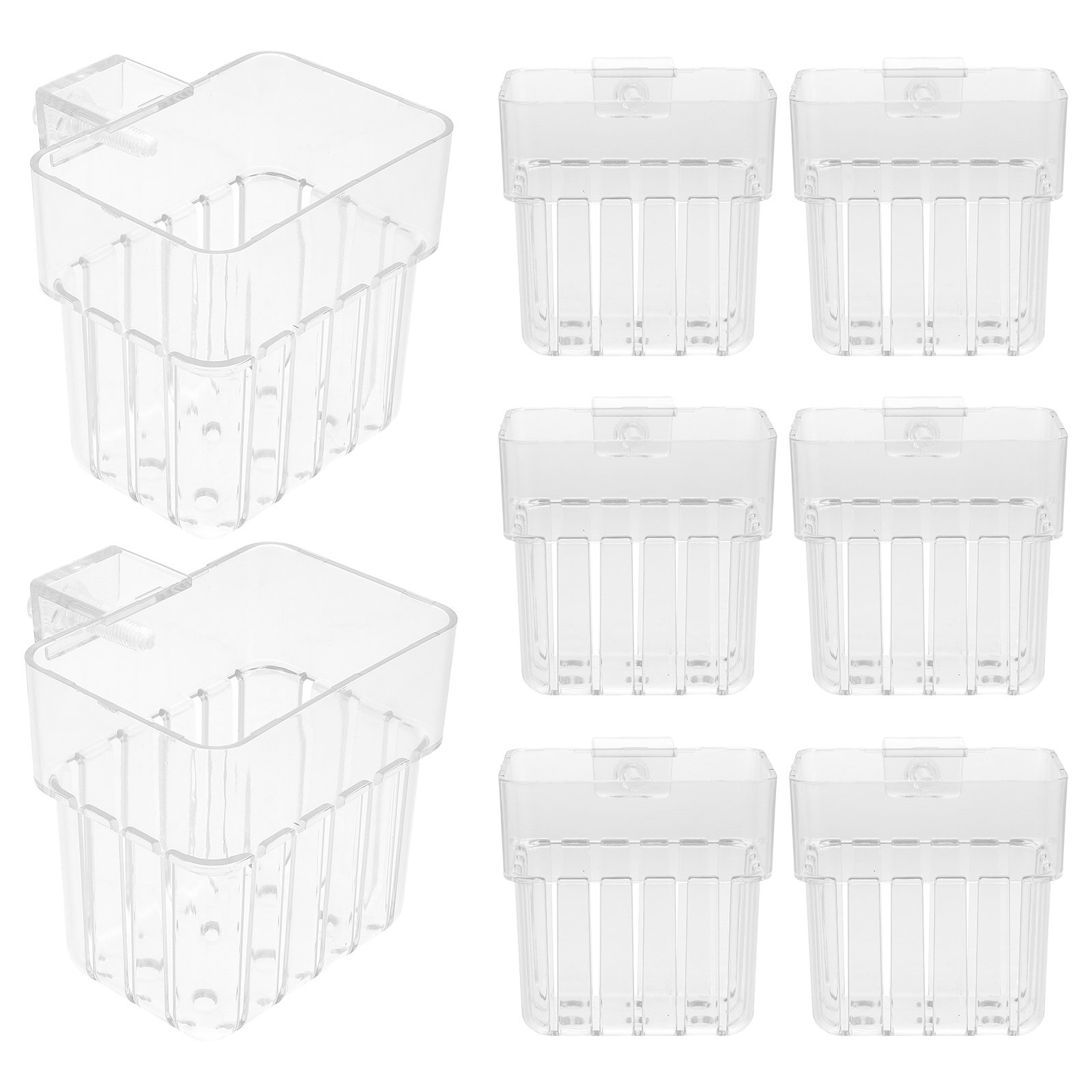 8Pcs Aquarium Planter Cups: Cl - Aquarium Planted Tank Setup 评论和价格