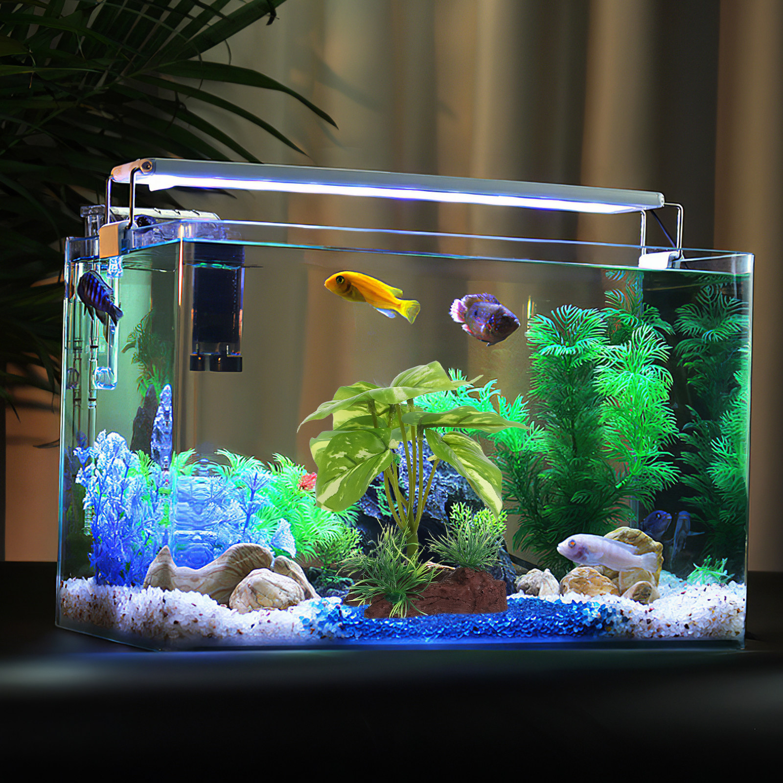 Premium Artificial Aquarium Pl - Aquarium Planted Tank Setup 评论和价格